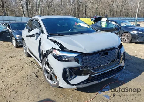 2024 Audi Q4 E-Tron Premium Plus 50 Quattro from USA, damaged, VIN WA1L2BFZ0RP014973